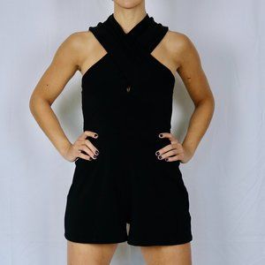 Black Dressy Romper